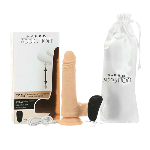 7.5 The Freak Vibrating  Rotating & Thrusting   Vanilla  with Remote"