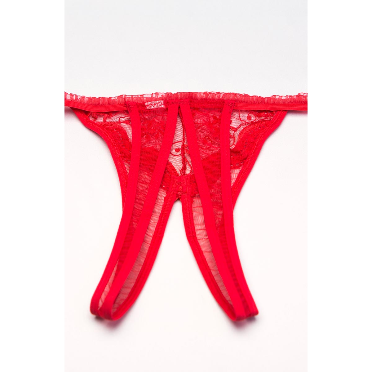 Shirley of Hollywood 10 Thong Red