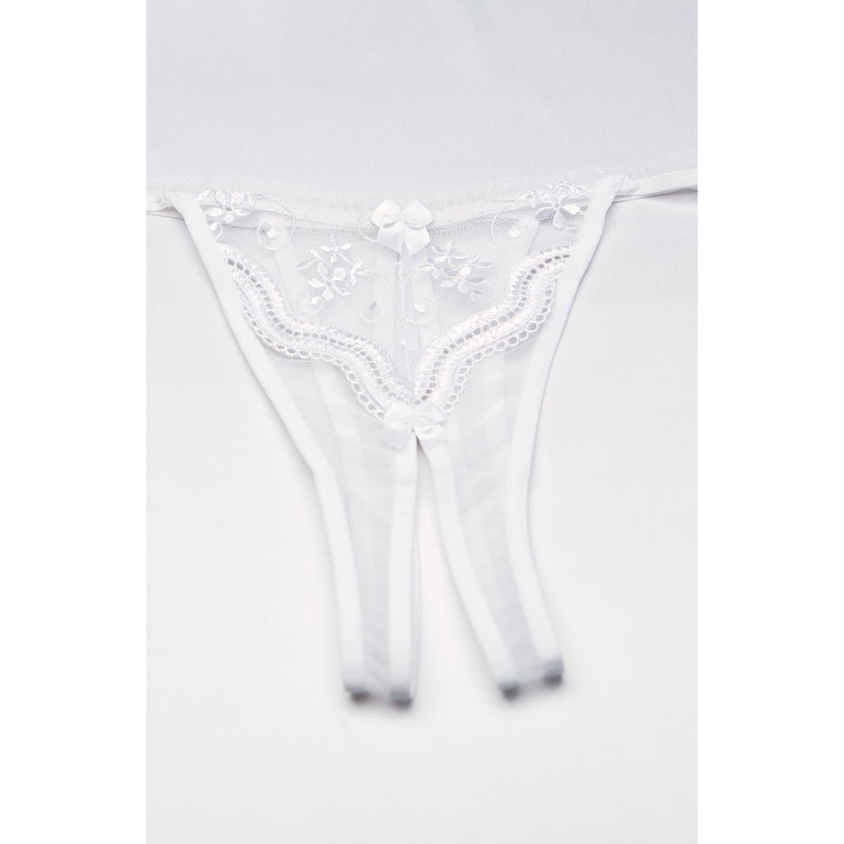 Shirley of Hollywood 10 Thong White