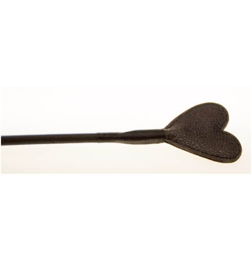 BOUND Nubuck Leather Heart-Shaped Crop