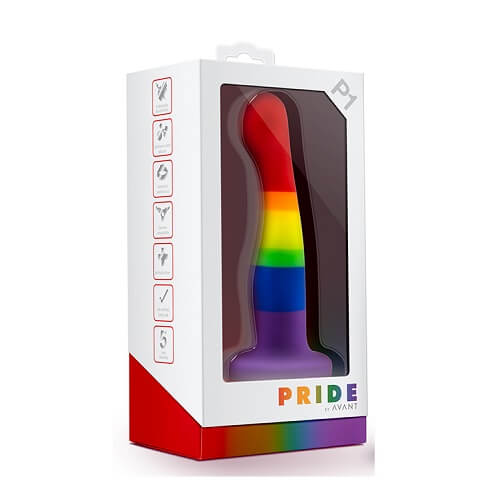 Avant Pride Freedom Silicone Dildo