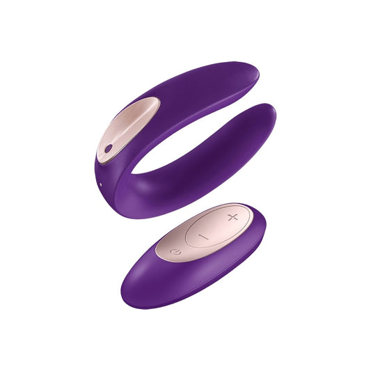 Satisfyer-Double-Plus-Remote-Control-Vibrator-Purple
