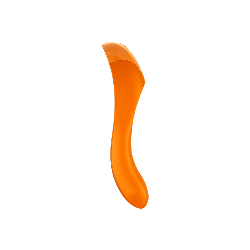 Satisfyer Candy Cane Finger Vibrator Orange